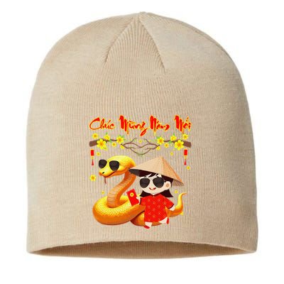 Chuc Mung Nam Moi Xuan At Ty Happy Tet 2025 Vietnamese Sustainable Beanie