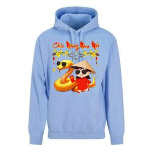 Chuc Mung Nam Moi Xuan At Ty Happy Tet 2025 Vietnamese Unisex Surf Hoodie