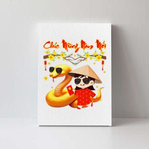 Chuc Mung Nam Moi Xuan At Ty Happy Tet 2025 Vietnamese Canvas