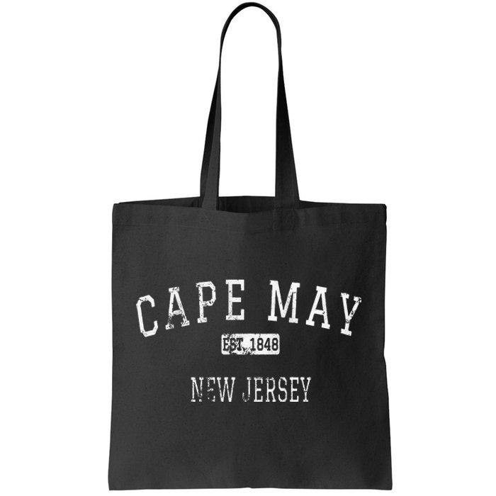 Cape May New Jersey Nj Vintage Tote Bag