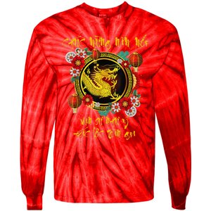 Chuc Mung Nam Moi Vietnamese Lunar New Year Of The Dragon Tie-Dye Long Sleeve Shirt