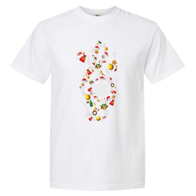 Christmas Musical Note Music Lover Teacher Sing Carols Xmas Garment-Dyed Heavyweight T-Shirt