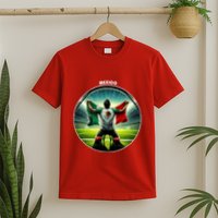 Cool Mexico National Soccer Team With Flag T-Shirt