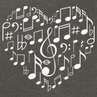 Cool Music Note Art For  Music Musical Note Lover Cotton Canvas Backpack