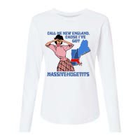 Call Me New England Cause Ive Got Massivechusetts Womens Cotton Relaxed Long Sleeve T-Shirt