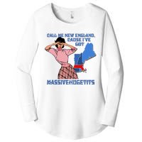 Call Me New England Cause Ive Got Massivechusetts Women's Perfect Tri Tunic Long Sleeve Shirt