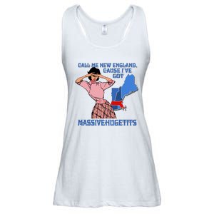 Call Me New England Cause Ive Got Massivechusetts Ladies Essential Flowy Tank