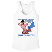 Call Me New England Cause Ive Got Massivechusetts Ladies PosiCharge Competitor Racerback Tank