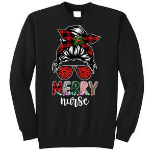 Cute Merry Nurse Christmas Sweatshirt