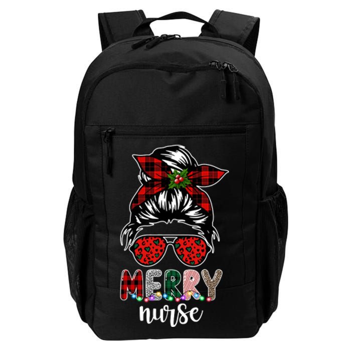 Cute Merry Nurse Christmas Daily Commute Backpack