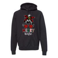 Cute Merry Nurse Christmas Premium Hoodie