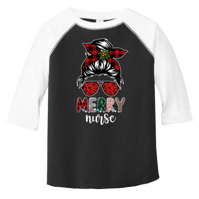 Cute Merry Nurse Christmas Toddler Fine Jersey T-Shirt