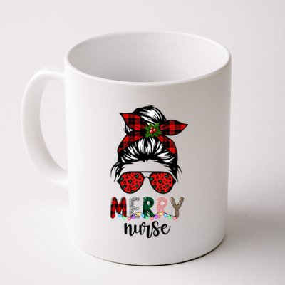 Cute Merry Nurse Christmas Coffee Mug