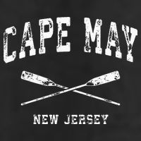 Cape May New Jersey Vintage Nautical Crossed Oars Hat