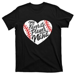 Call Me Nana My Favorite Player Grandma T-Shirt