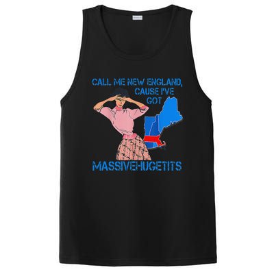 Call Me New England Cause I Got Massivehugetits PosiCharge Competitor Tank