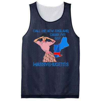 Call Me New England Cause I Got Massivehugetits Mesh Reversible Basketball Jersey Tank