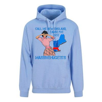 Call Me New England Cause I Got Massivehugetits Unisex Surf Hoodie