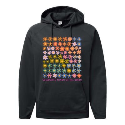 Celebrate Minds Of All Kinds Neurodiversity Performance Fleece Hoodie