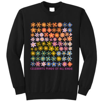 Celebrate Minds Of All Kinds Neurodiversity Tall Sweatshirt