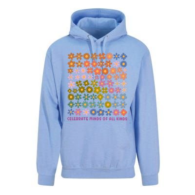 Celebrate Minds Of All Kinds Neurodiversity Unisex Surf Hoodie