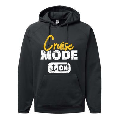 Cruise Mode On Performance Fleece Hoodie