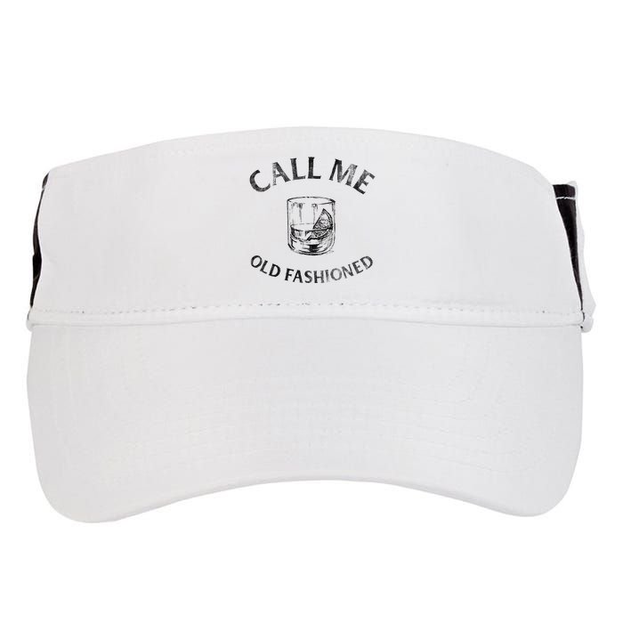 Call Me Old Fashionedcocktail Glass Adult Drive Performance Visor