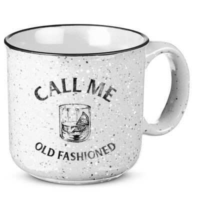 Call Me Old Fashionedcocktail Glass 15oz Campfire Ceramic Mug