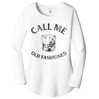 Call Me Old Fashionedcocktail Glass Women's Perfect Tri Tunic Long Sleeve Shirt