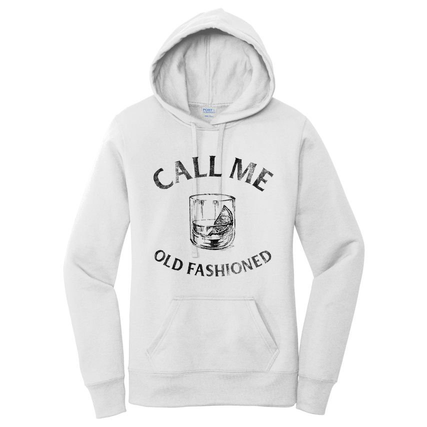 Call Me Old Fashionedcocktail Glass Women's Pullover Hoodie