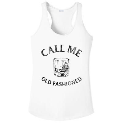 Call Me Old Fashionedcocktail Glass Ladies PosiCharge Competitor Racerback Tank