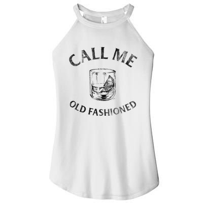 Call Me Old Fashionedcocktail Glass Women's Perfect Tri Rocker Tank