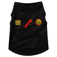 Complete Map Of Morocco With Dahmis Tea Proud Moroccan Doggie Tank