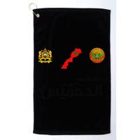 Complete Map Of Morocco With Dahmis Tea Proud Moroccan Golf Towel