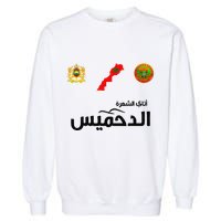 Complete Map Of Morocco With Dahmis Tea Proud Moroccan Garment-Dyed Sweatshirt