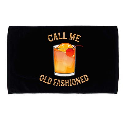 Call Me Old Fashioned Bartender Classic Cocktail Mixologist Microfiber Hand Towel