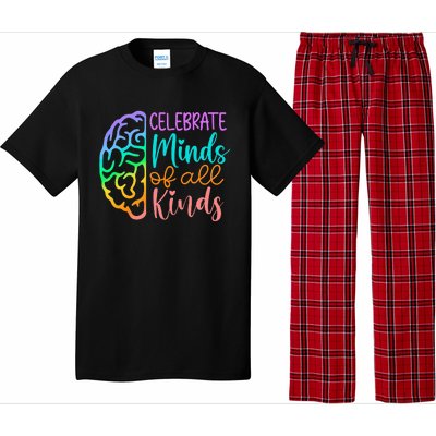 Celebrate Minds Of All Kinds Neurodiversity Autism Awareness Pajama Set