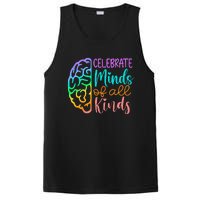 Celebrate Minds Of All Kinds Neurodiversity Autism Awareness PosiCharge Competitor Tank