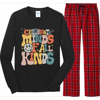 Celebrate Minds Of All Kinds Neurodiversity Autism Awareness Long Sleeve Pajama Set