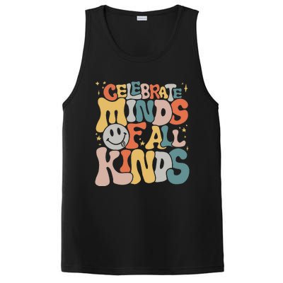 Celebrate Minds Of All Kinds Neurodiversity Autism Awareness PosiCharge Competitor Tank