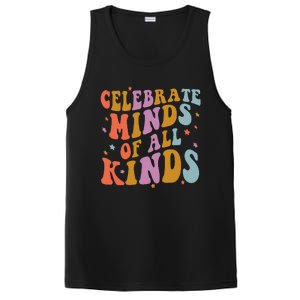 Celebrate Minds of All Kinds Neurodiversity Autism Awareness PosiCharge Competitor Tank