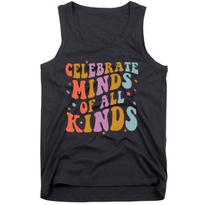 Celebrate Minds of All Kinds Neurodiversity Autism Awareness Tank Top