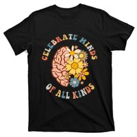 Celebrate Minds Of All Kinds Neurodiversity Autism T-Shirt