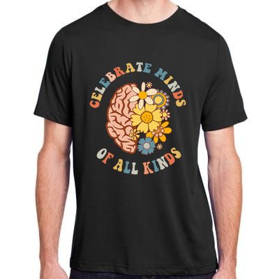 Celebrate Minds Of All Kinds Neurodiversity Autism Adult ChromaSoft Performance T-Shirt