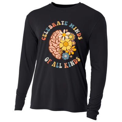 Celebrate Minds Of All Kinds Neurodiversity Autism Cooling Performance Long Sleeve Crew