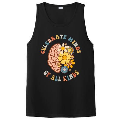 Celebrate Minds Of All Kinds Neurodiversity Autism PosiCharge Competitor Tank