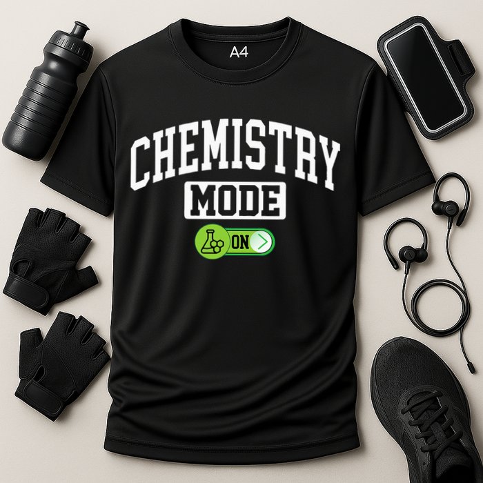 Chemistry Mode on Funny Science Chemistry Chemist Cooling Performance Crew T-Shirt