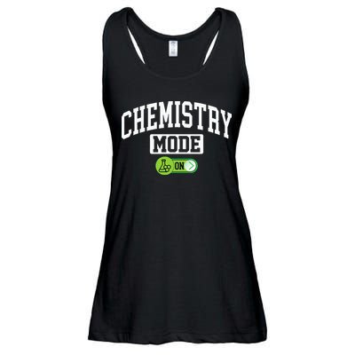 Chemistry Mode on Funny Science Chemistry Chemist Ladies Essential Flowy Tank