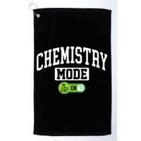 Chemistry Mode on Funny Science Chemistry Chemist Golf Towel