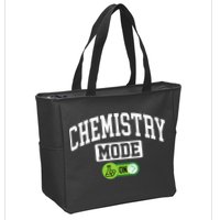Chemistry Mode on Funny Science Chemistry Chemist Zip Tote Bag